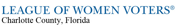 League of Women Voters of Charlotte County Florida